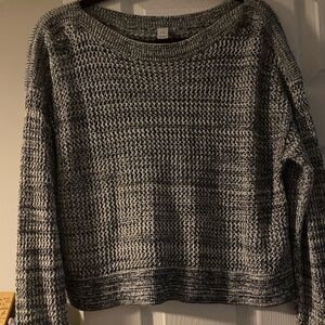 Old Navy Gray Knit Sweater